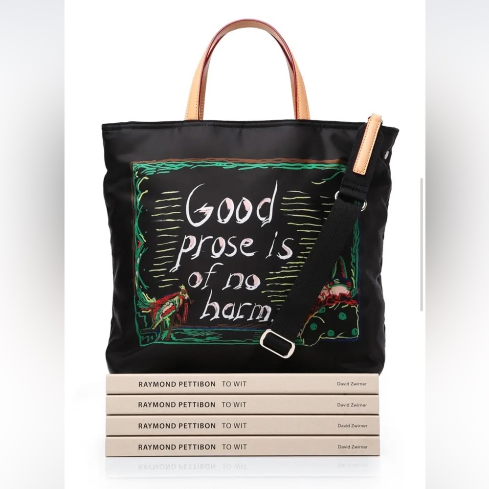 MZ Wallace x Raymond Pettibon x The New Public Library Tote